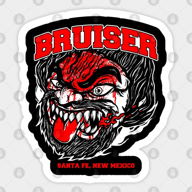 BRUISER Sticker by ofthedead209